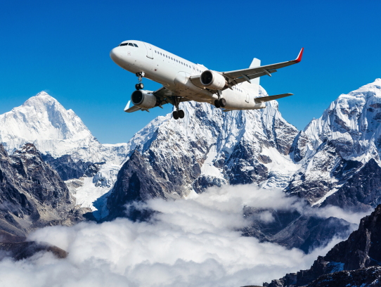 Fly Close to Mount Everest